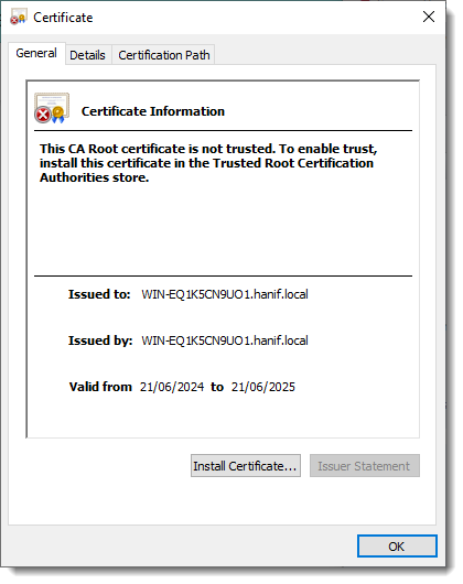 Ssl Appendix Appendix I - SSL Certificates