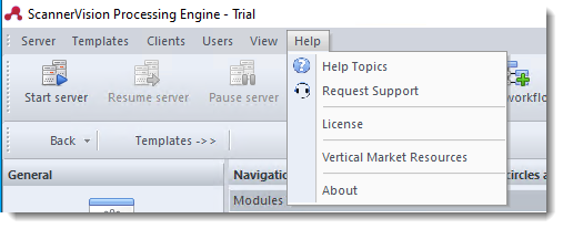 Vector License Manager Window Licensing Model