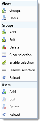 Context Menu